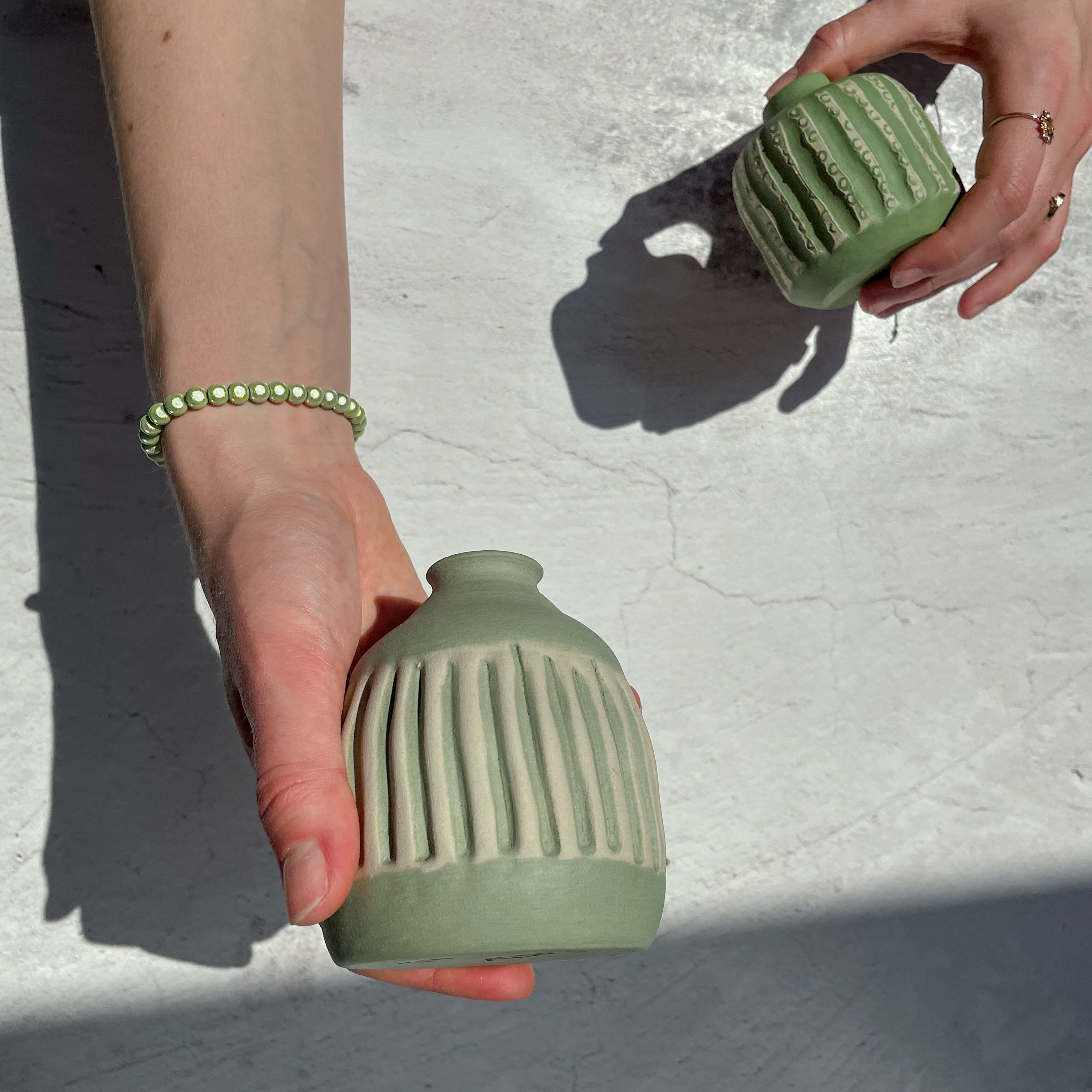 Engobbio Botz Edition in gres di Alta Qualità Avocado - Art. 9802